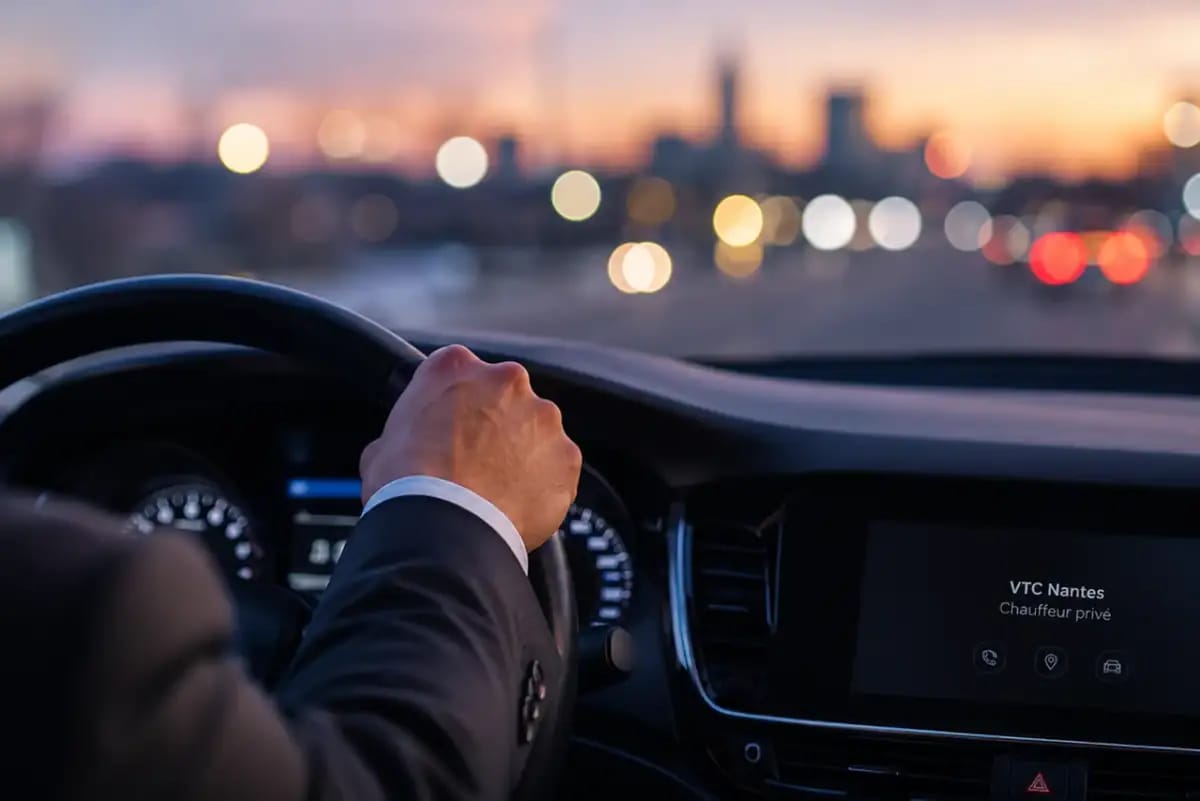 Chauffeur VTC Nantes voiture premium
